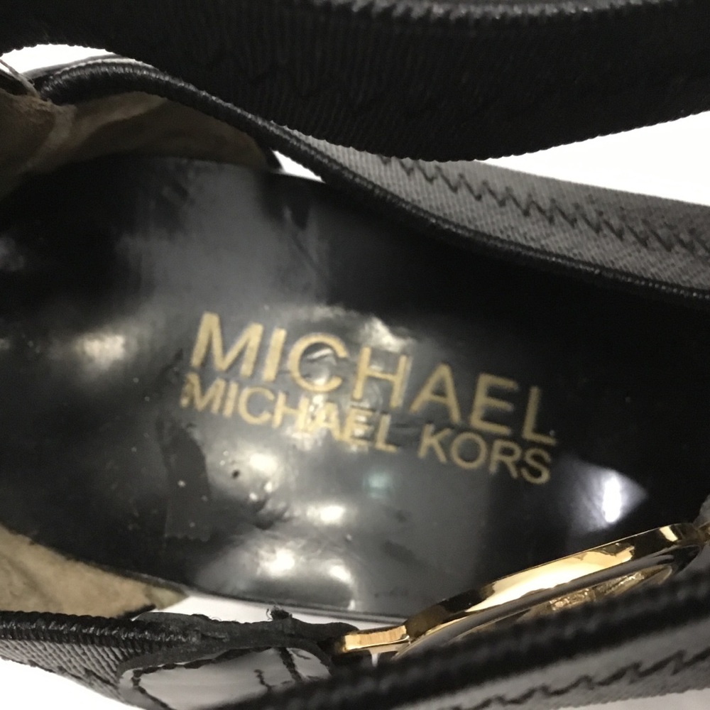 Michael Kors Shoes Heel Black Women Size 6M - Picture 7 of 8